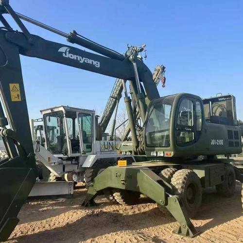 Jonyang  J61-210E Wheel Excavator retired military 